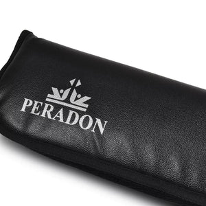 Peradon Black Zip Three Quarter Case. End view