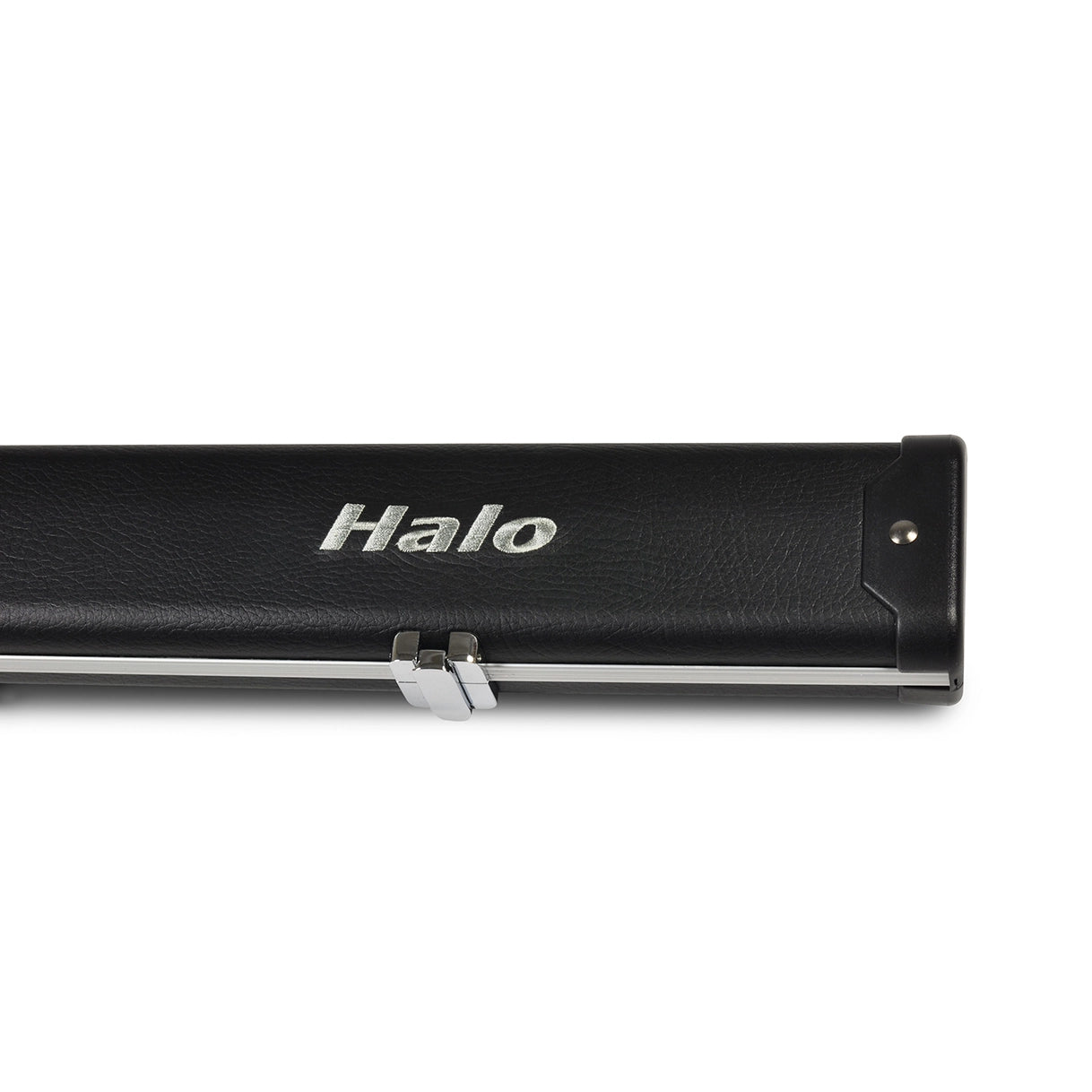 Peradon Black Halo Case for 3/4 Jointed Cue. End cap view