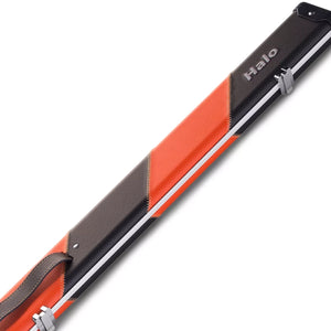 Peradon Halo Black Orange Stripe Case for 3/4 cues