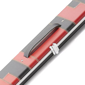 Peradon Black Red Patch Halo Plus One Piece Case. Close up view.