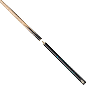 Peradon York 3/4 Jointed Snooker Cue. Seperated view