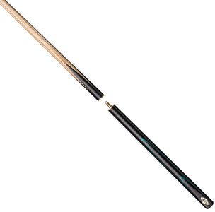 Peradon York 3/4 Jointed Snooker Cue. Seperated view