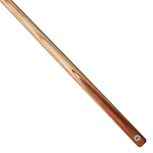 Peradon Classic Two Piece Snooker Cue. On angle view