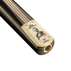 Peradon Joe Davis 600 One Piece Snooker Cue. Badge view