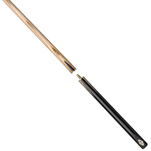 Peradon Lazer 3/4 Jointed Snooker Cue. Seperated view