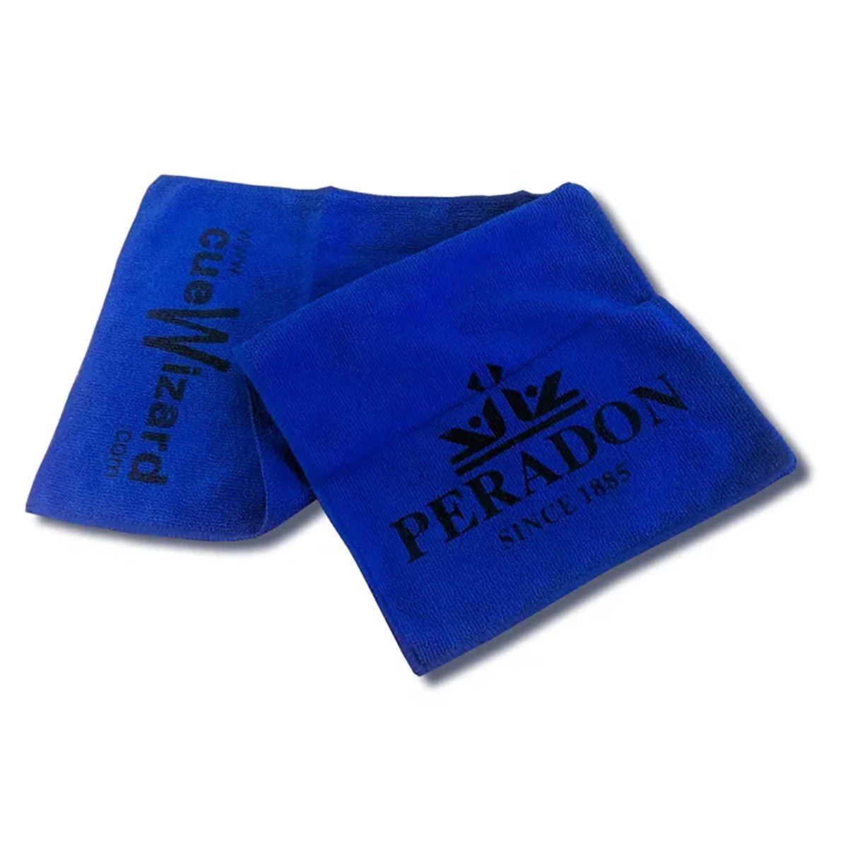 Peradon Microfibre Cue Towel. Blue