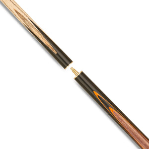 Peradon Sheffield Two Piece Snooker Cue. Seperated view