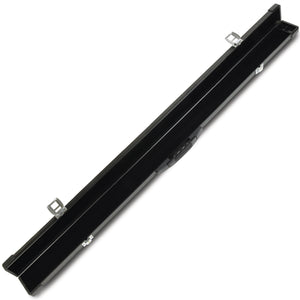 Peradon Black Aluminium 3/4 Cue Case Open