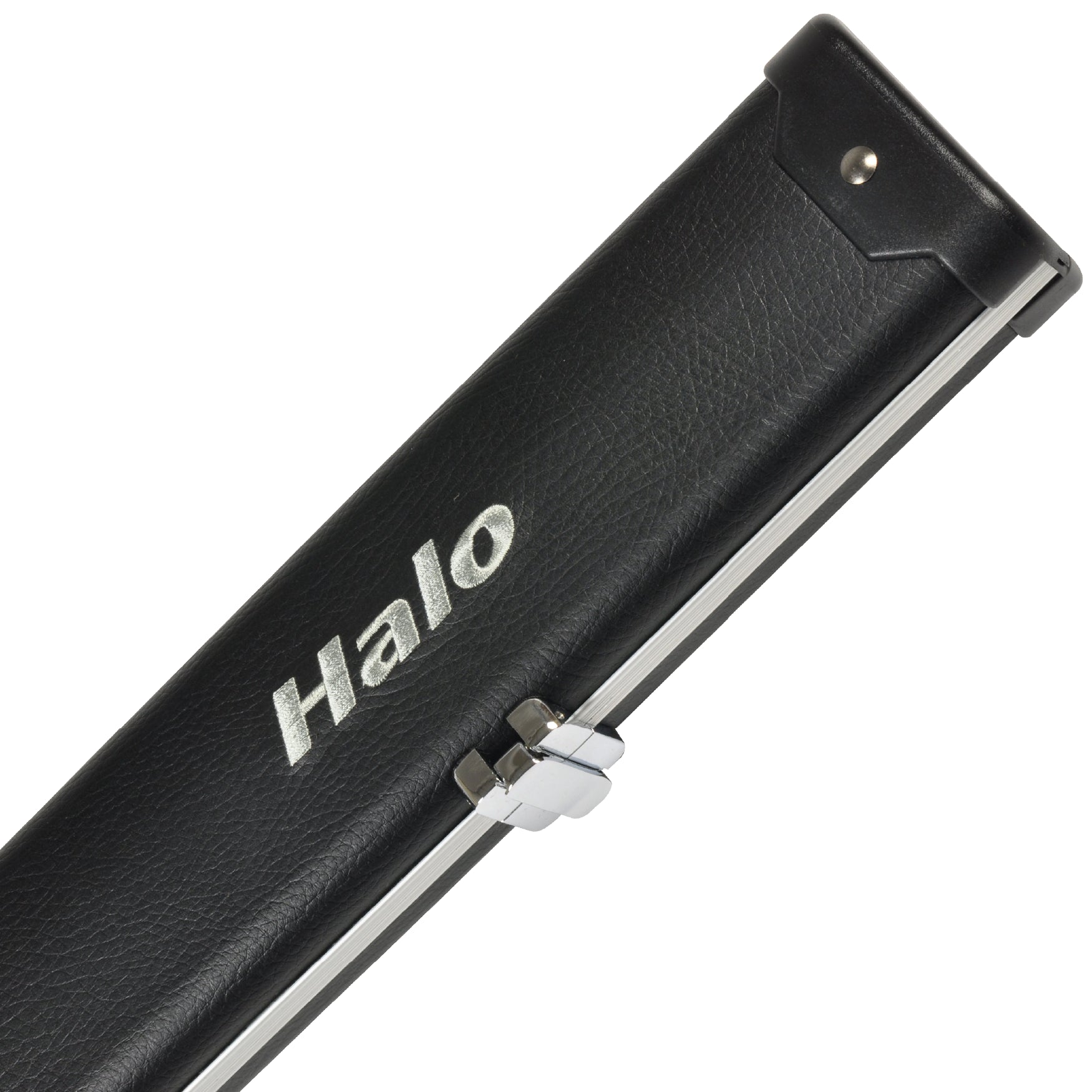 Peradon Black Halo Two Piece Cue Case - Logo view