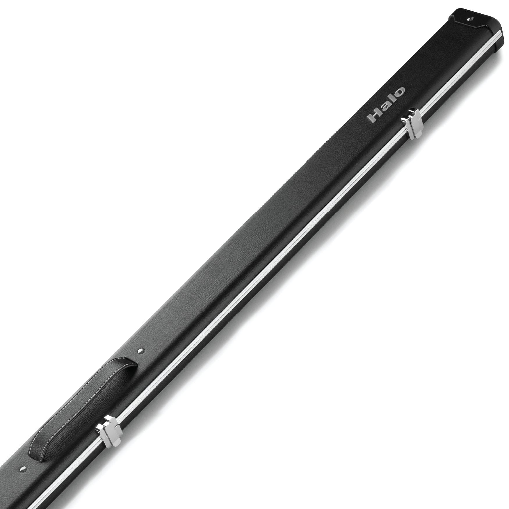 Peradon Black Halo Wide One Piece Cue Case Close Up