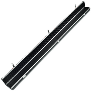 Peradon Black Patch & Red Stitch Halo 3/4 Cue Case Open