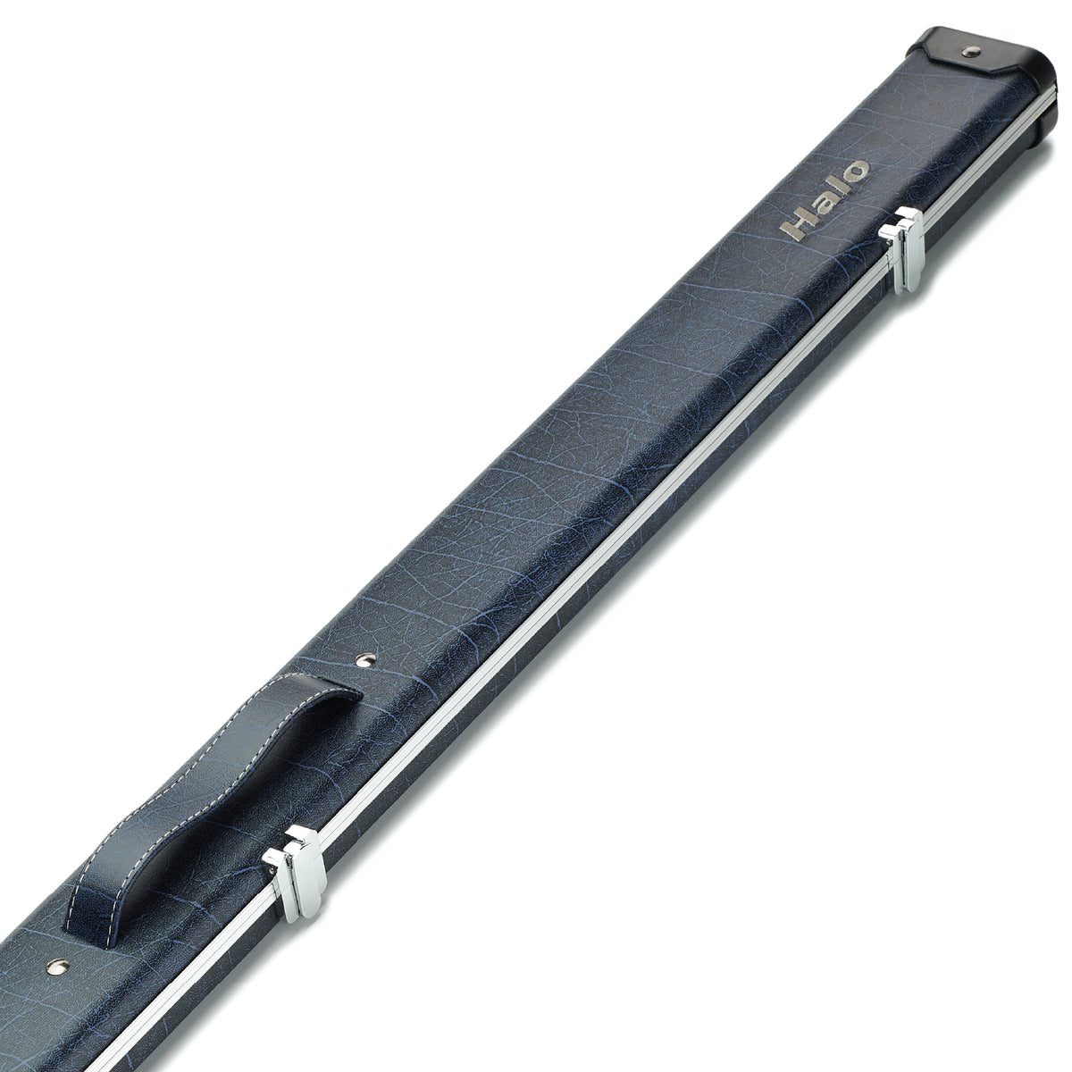 Peradon Blue Vein Halo 3/4 Cue Case Close Up