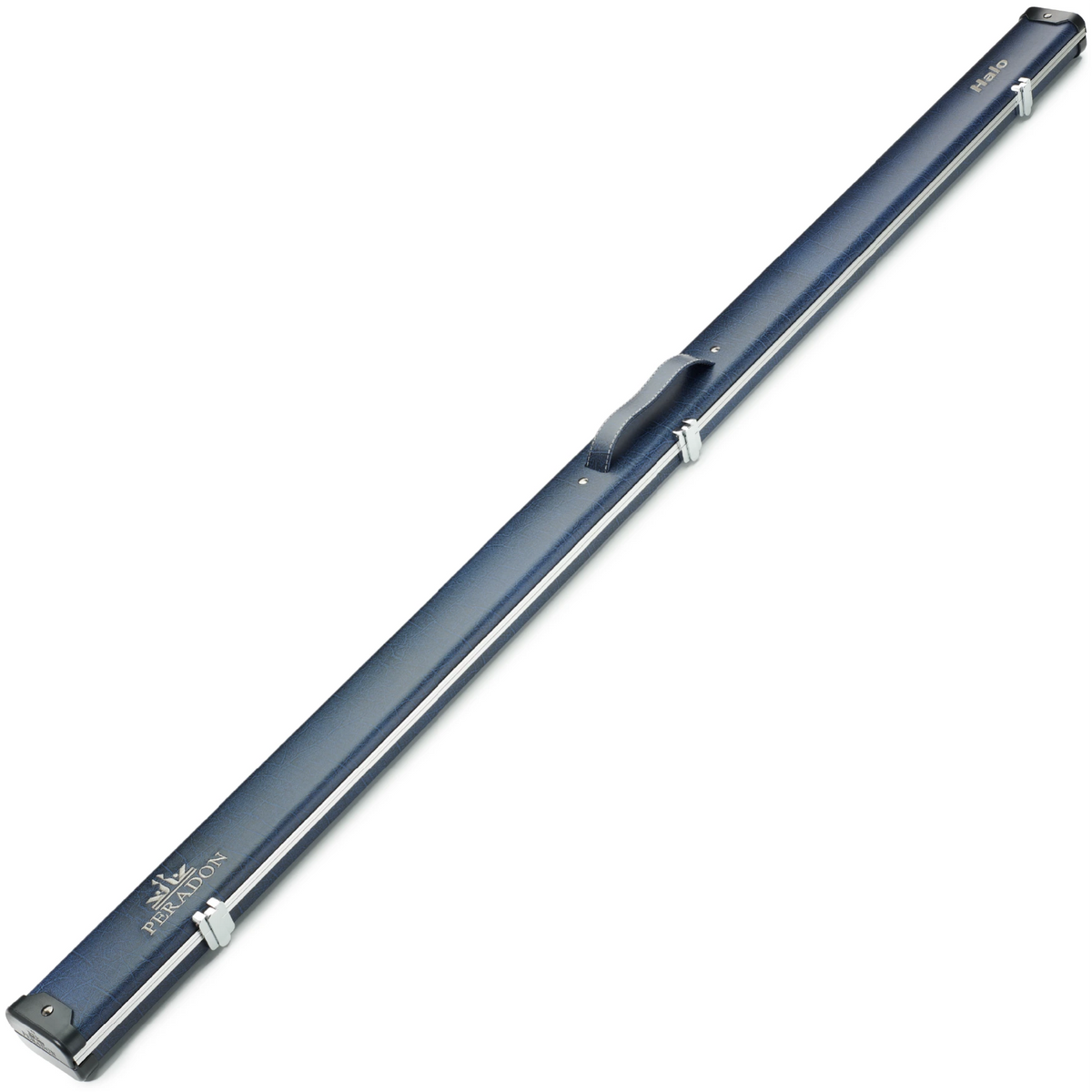 Peradon Blue Vein Halo Wide One Piece Cue Case Closed