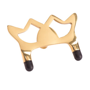 Peradon Butt Rest Heads - Brass with toes