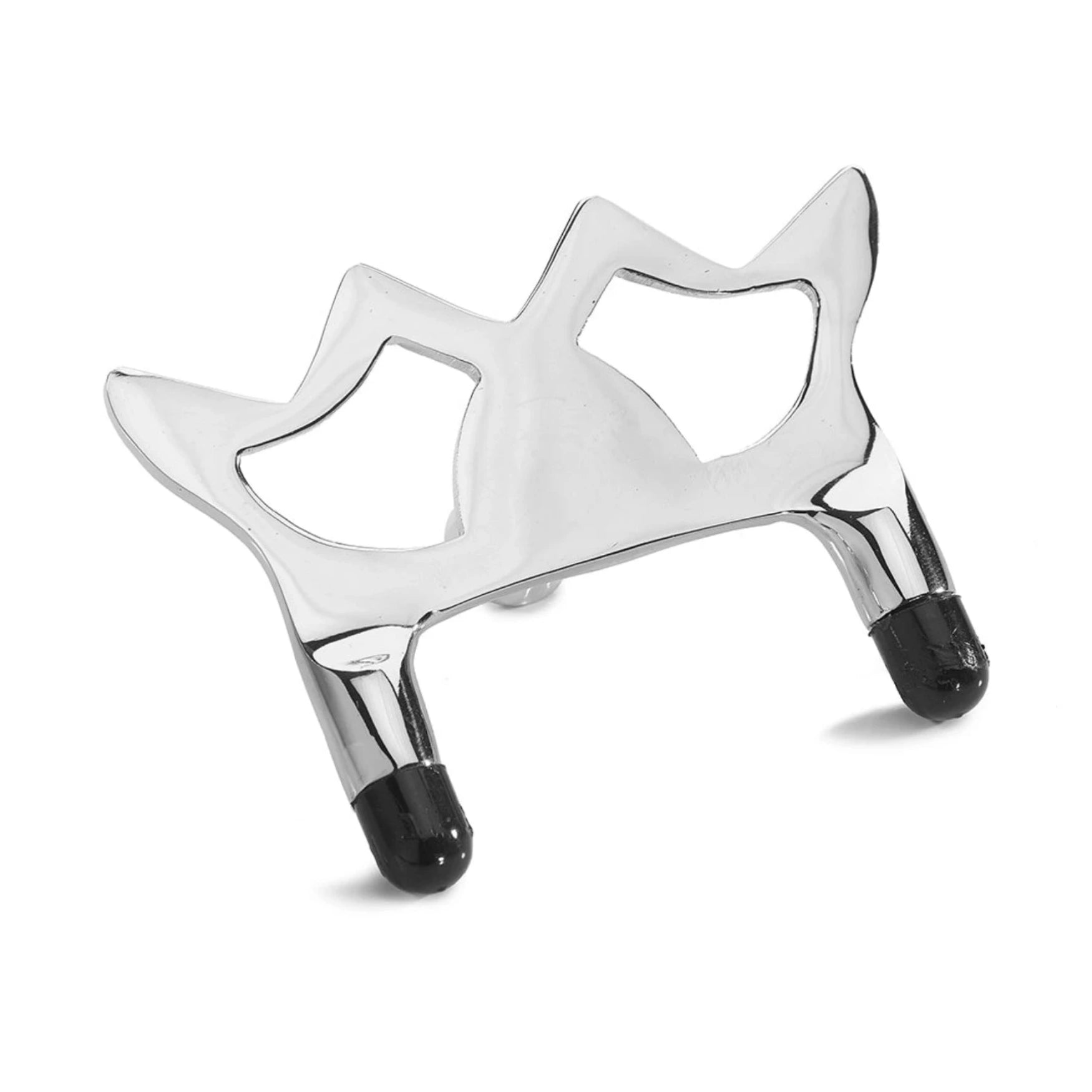 Peradon Butt Rest Heads - Chrome with toes
