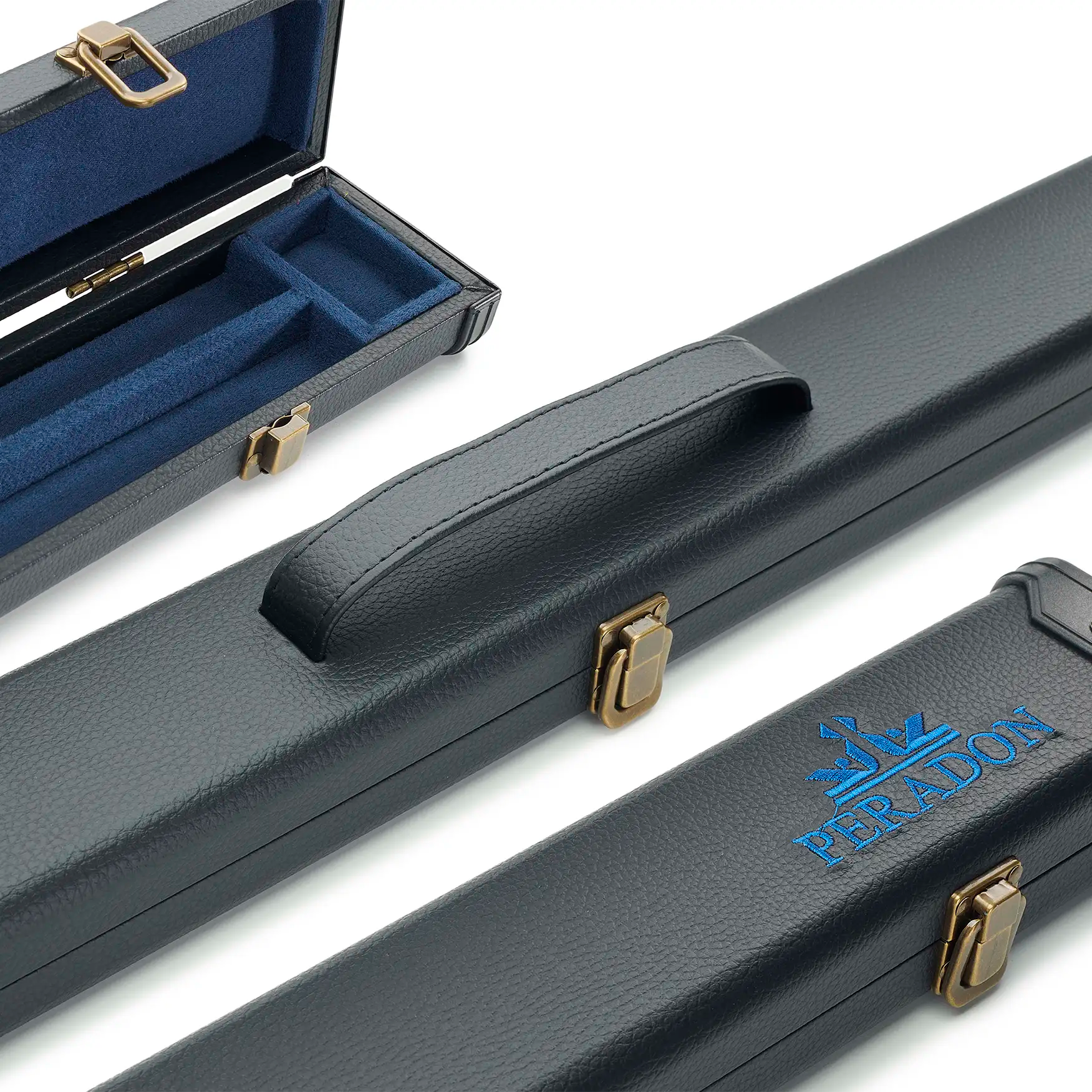 Peradon Clubman 3/4 Cue Case mixed view