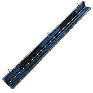 Peradon Clubman 3/4 Cue Case on angle open view