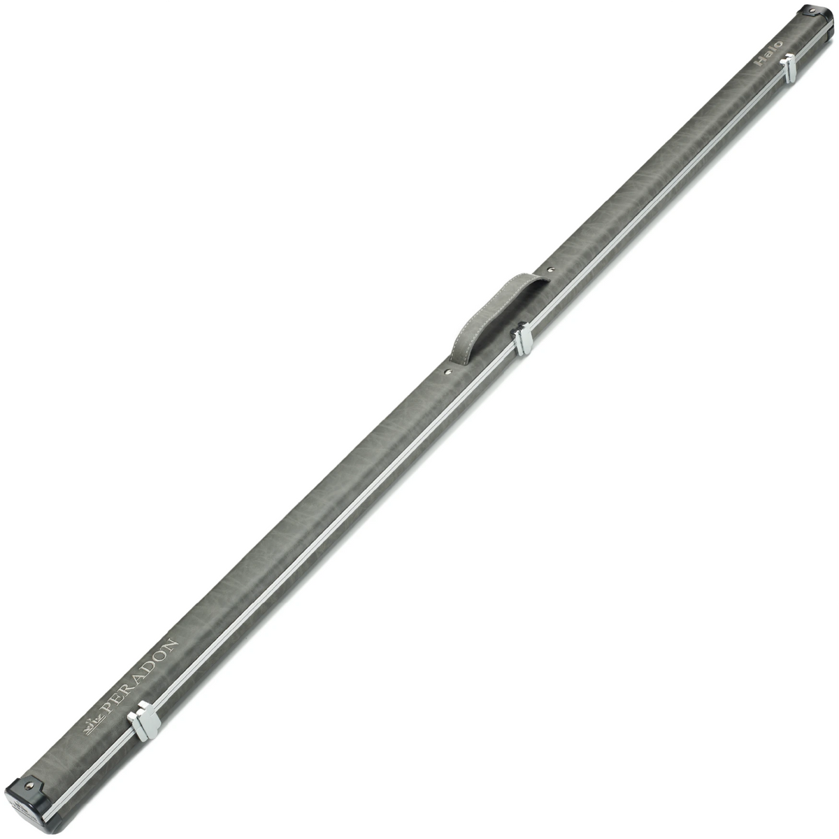 Peradon Grey Halo Thin One Piece Cue Case Closed