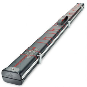 Peradon Halo 3-4 cue case  black red stitch featured 