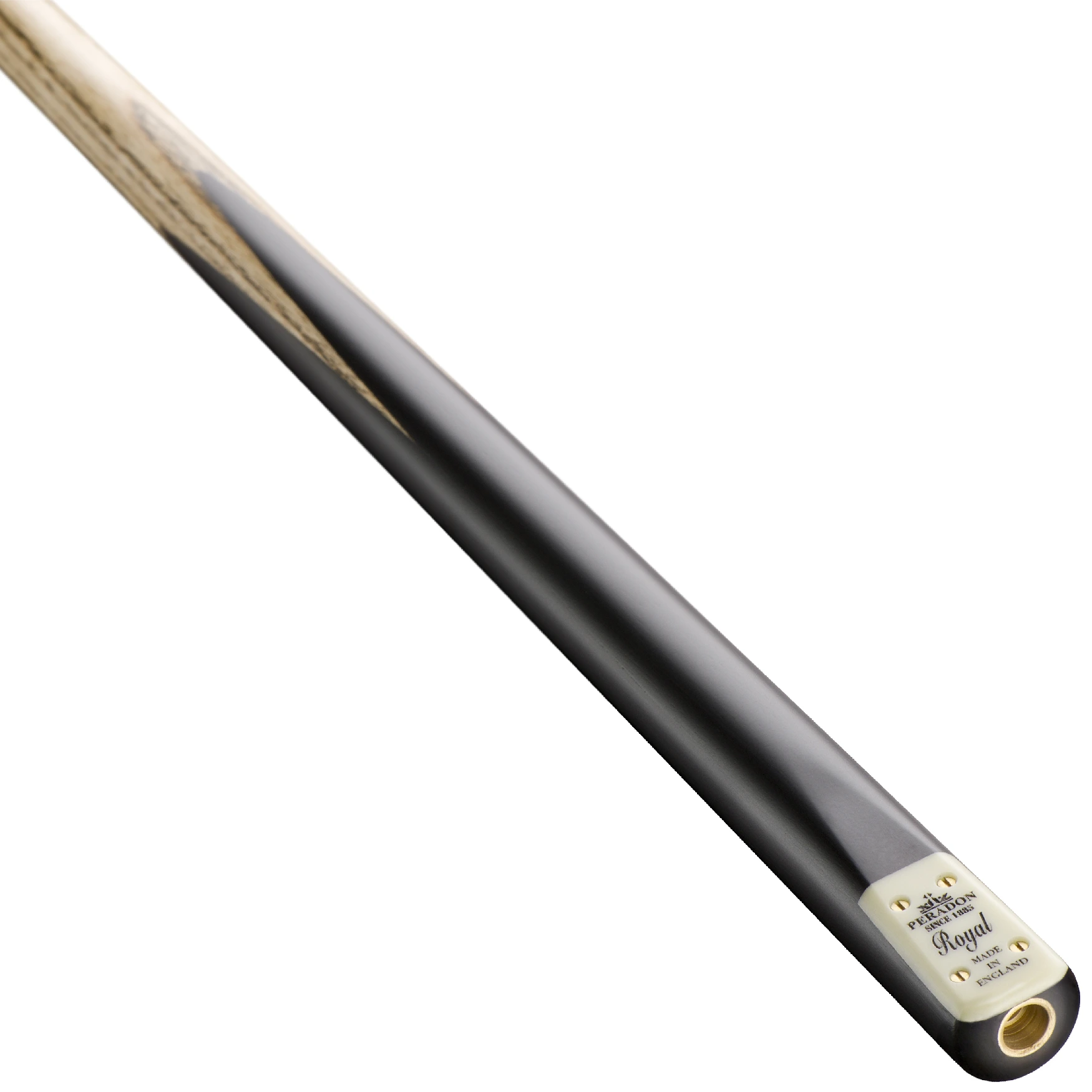 Peradon Royal Two Piece Snooker Cue - Butt view