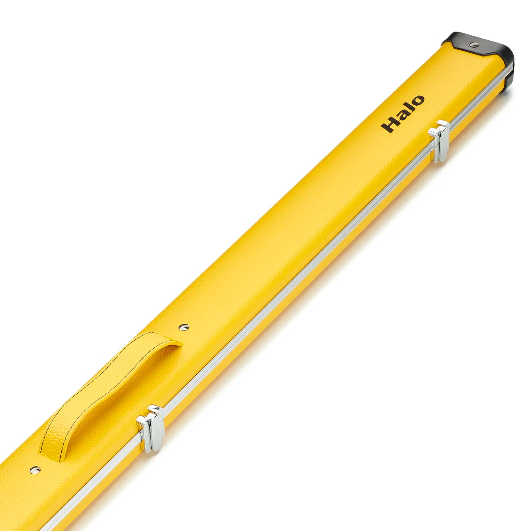 Peradon Yellow Halo 3/4 Cue Case Close Up End of Case