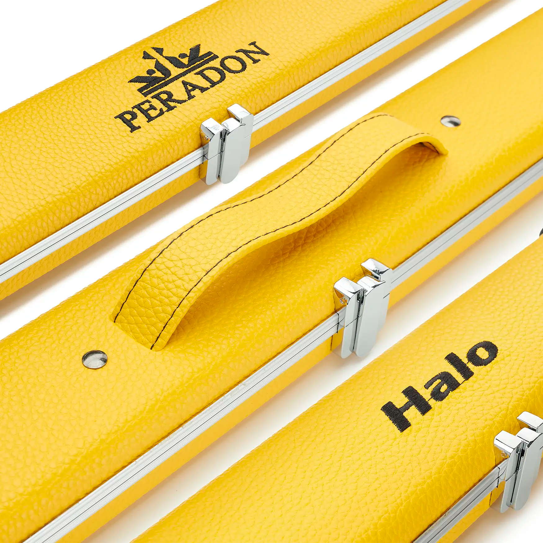 Peradon Yellow Halo Wide One Piece Cue Case assorted view
