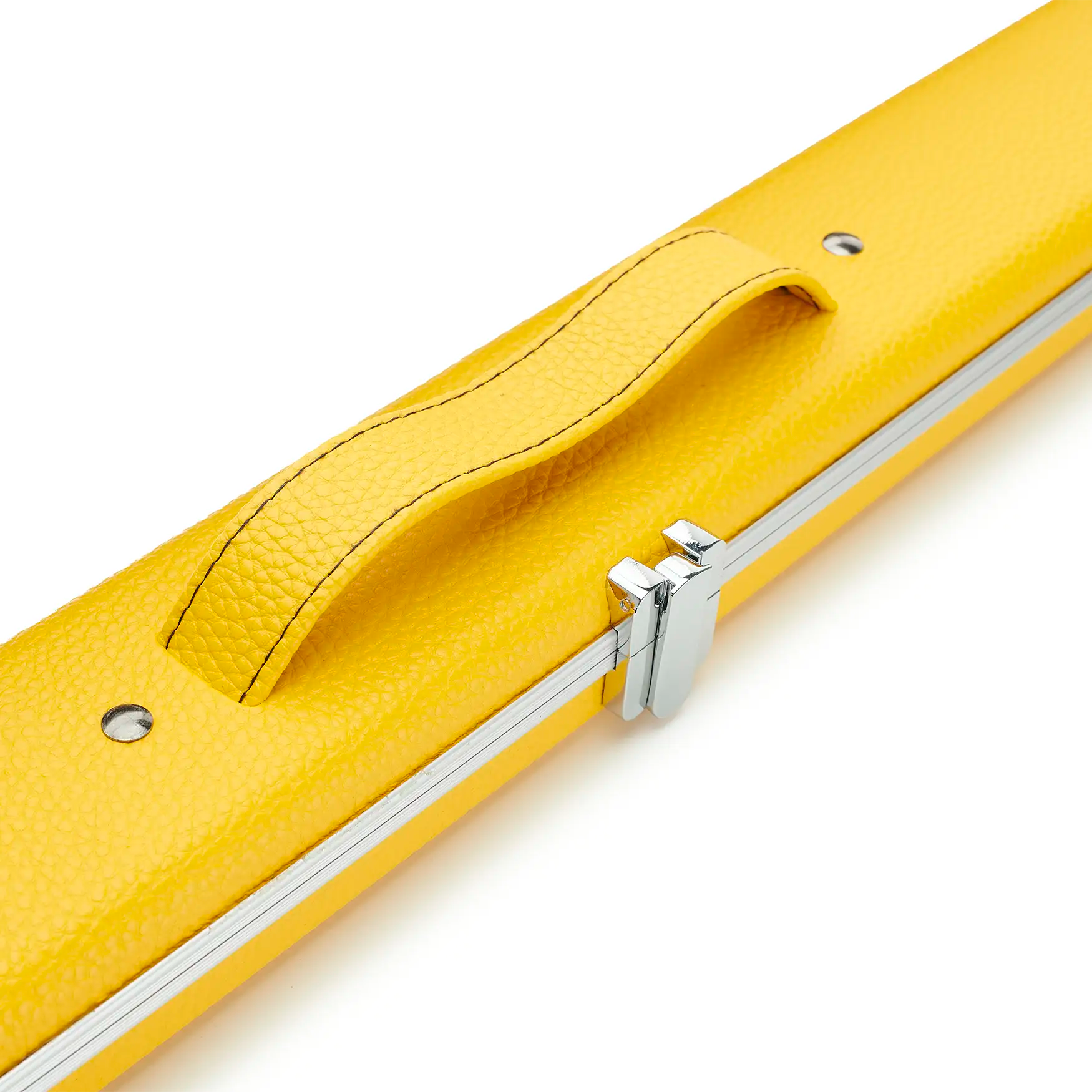 Peradon Yellow Halo Wide One Piece Cue Case handle view