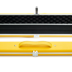 Peradon Yellow Halo Wide One Piece Cue Case mid view
