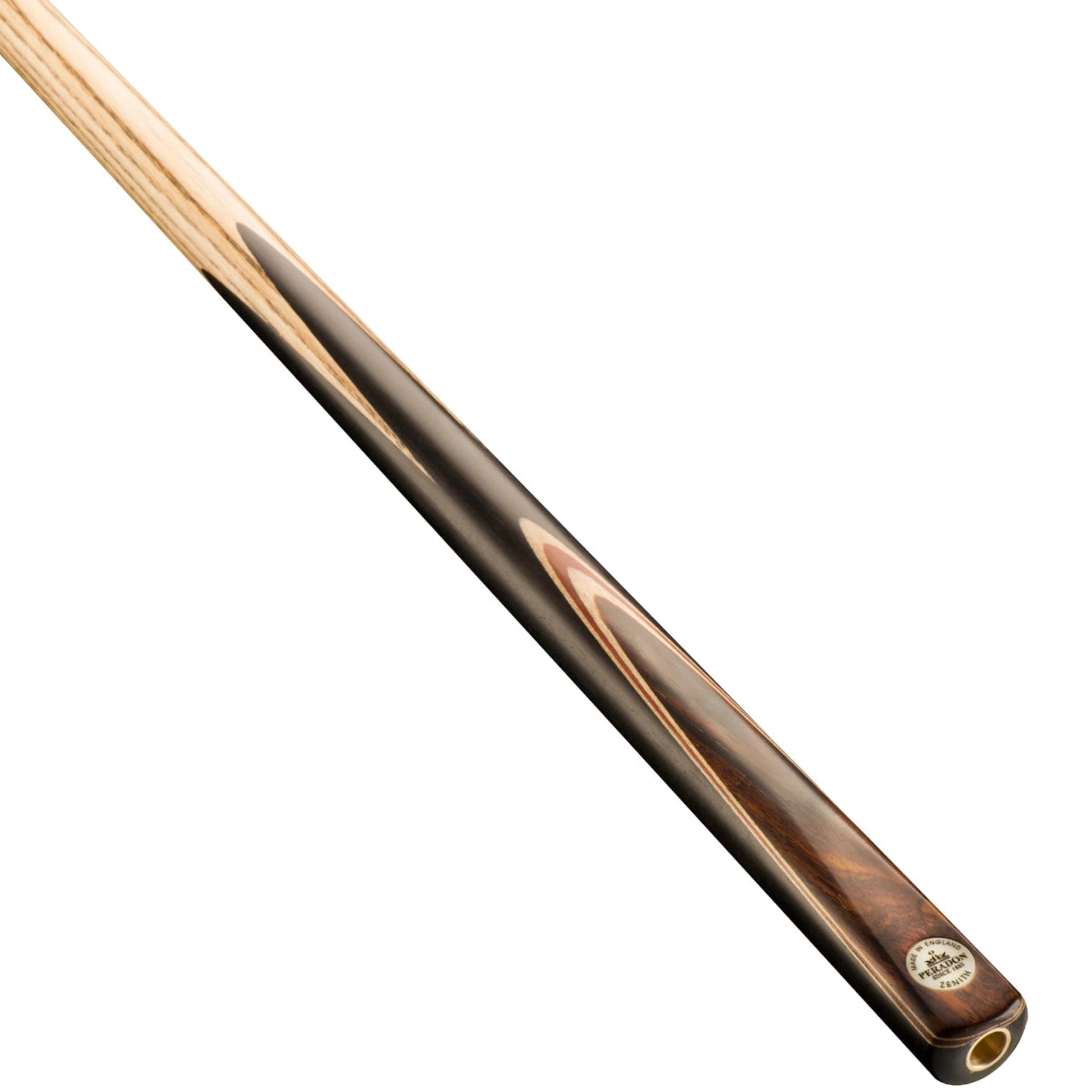 Peradon Zenith One Piece 8 Ball Pool Cue - On angle view