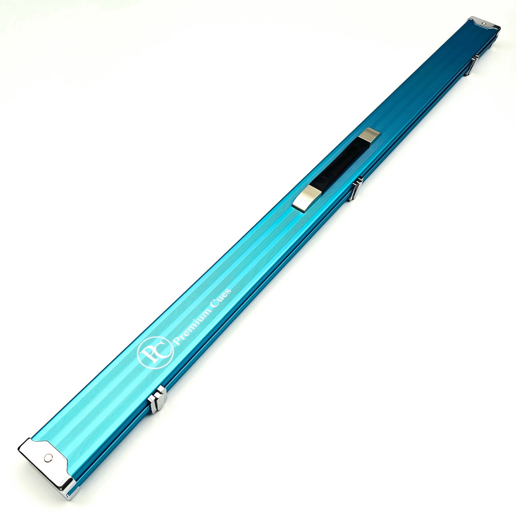 Premium Cues Aluminium 3/4 Cue Case - Blue