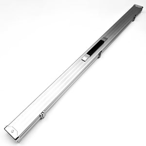 Premium Cues Aluminium 3/4 Cue Case - Silver