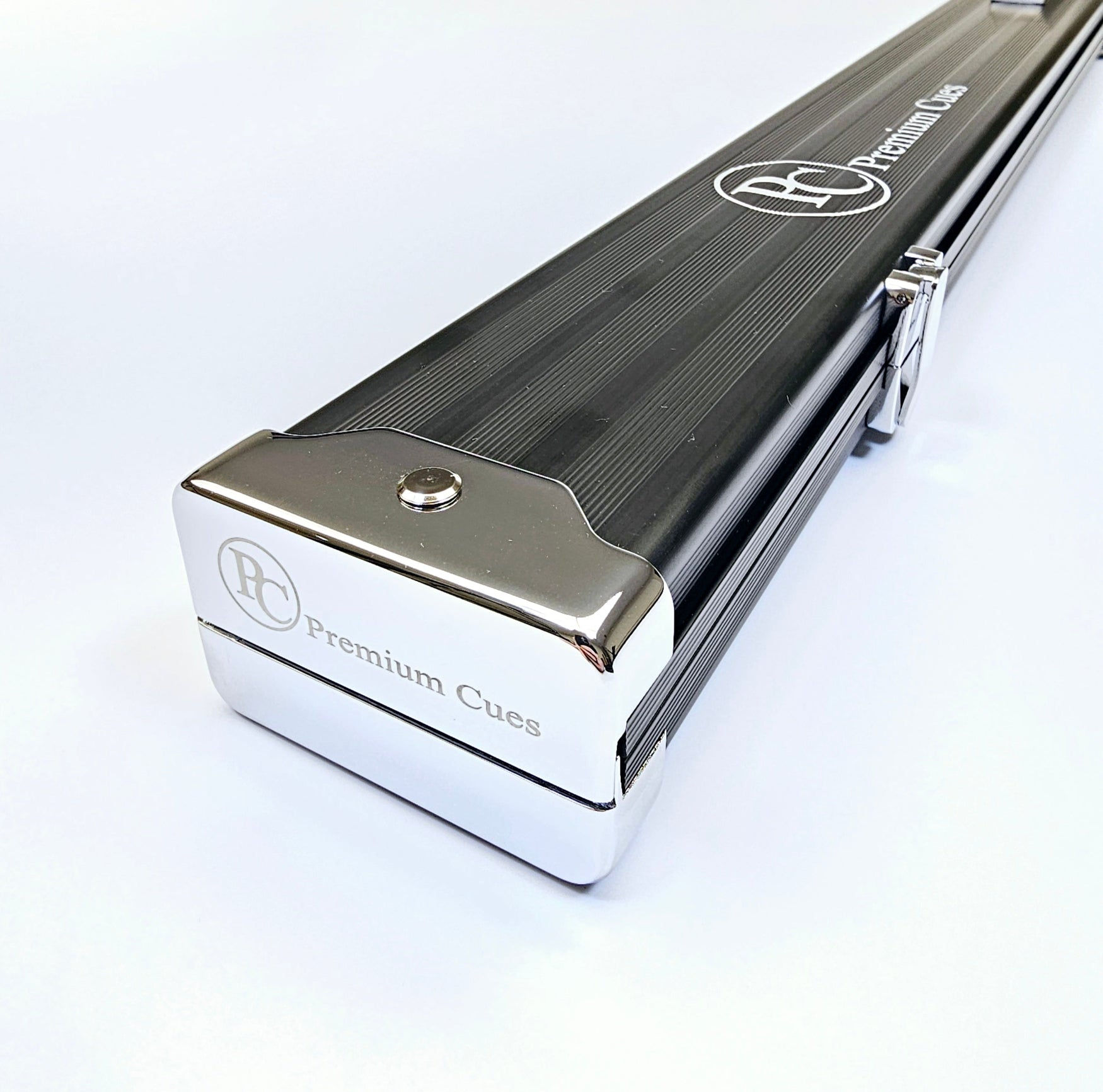 Premium Cues Aluminium One Piece Cue Case in black