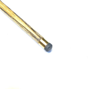 Premium Cues, Aspire 57 inch, handmade three quarter jointed 8 Ball Pool Cue, Cue Tip view