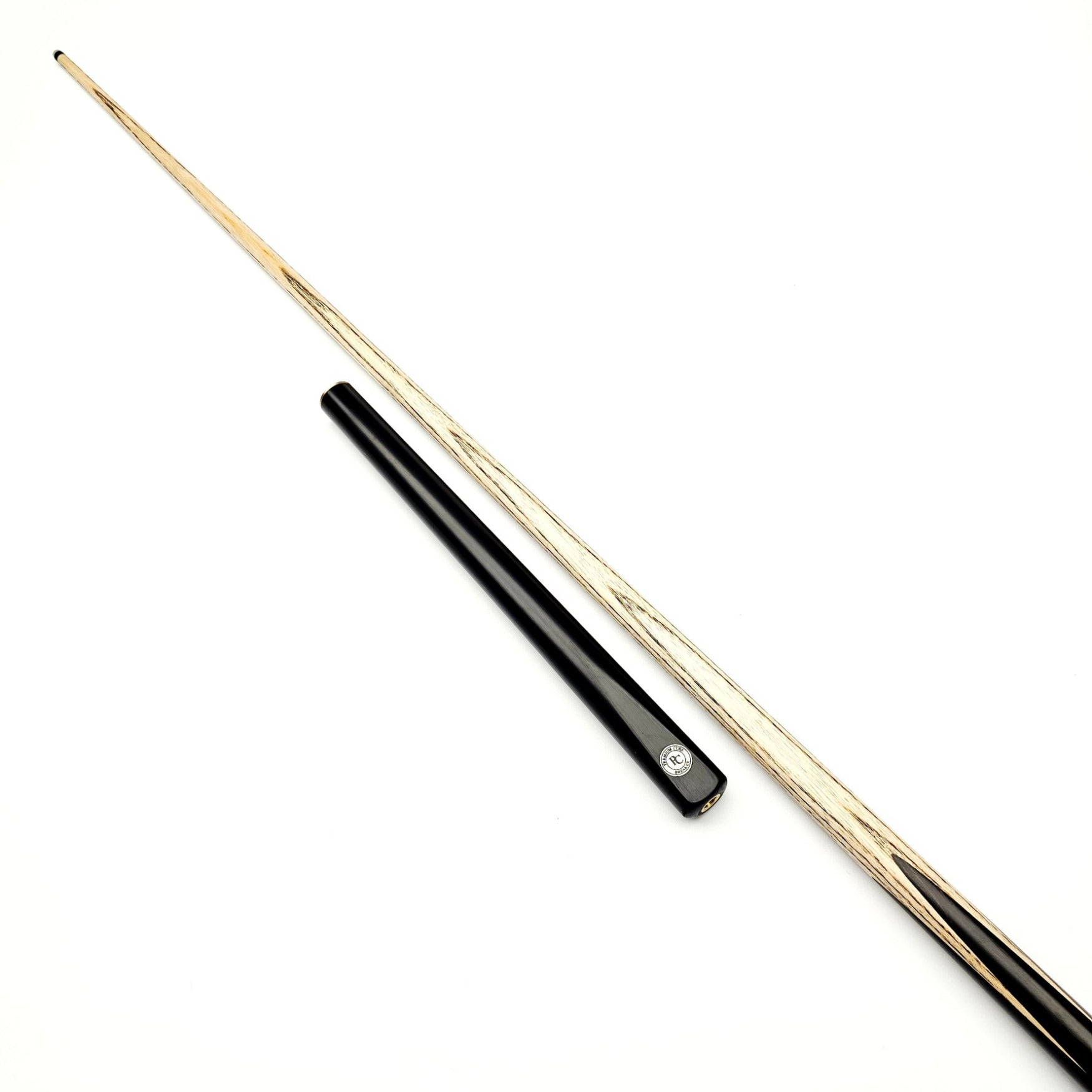 Premium Cues BREAKER 3/4 Jointed - 8 Ball Pool Break Cue - ASH On angle view