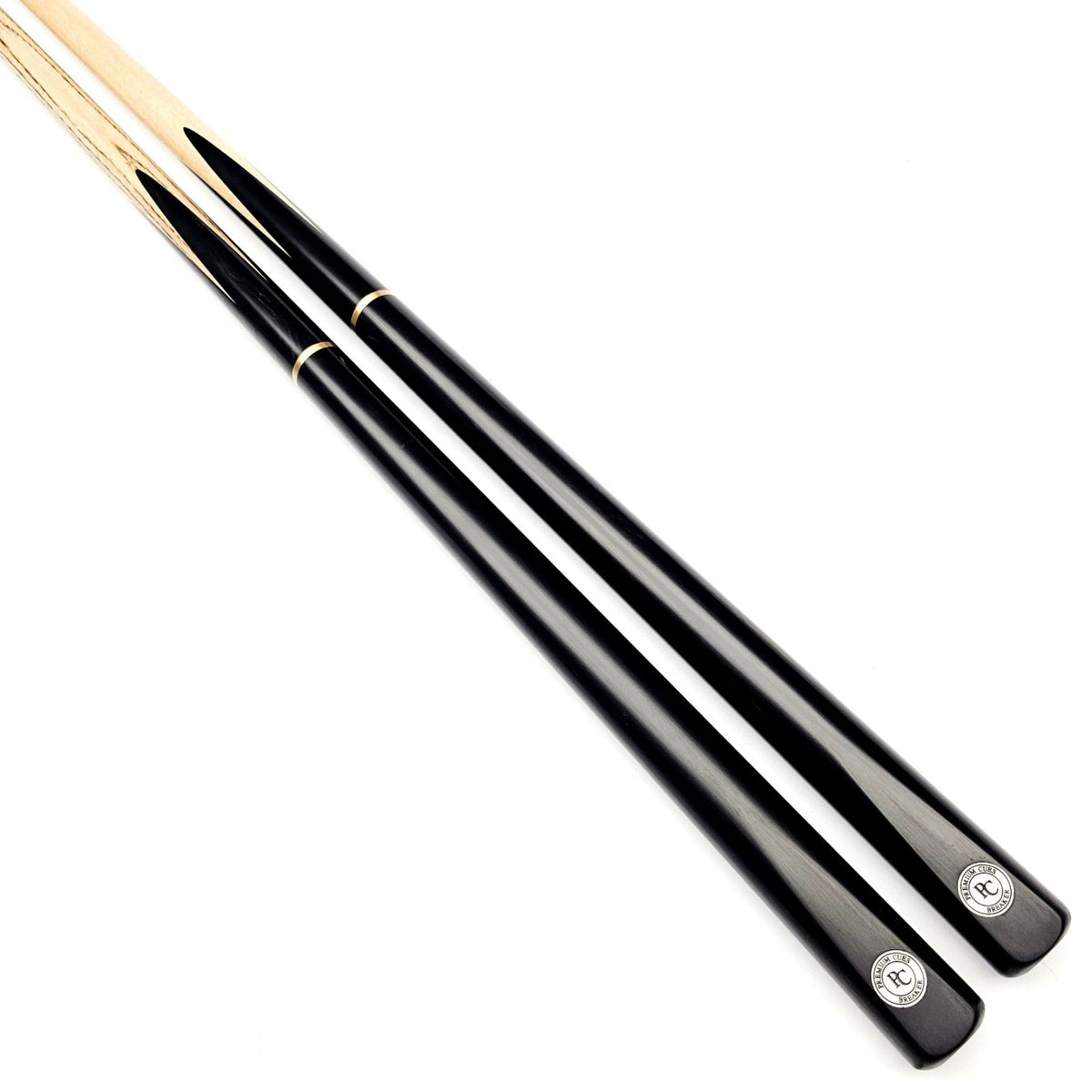Premium Cues BREAKER 3/4 Jointed - 8 Ball Pool Break Cue - On angle view