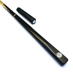 Premium Cues Evolve 57 inch, 8 Ball Pool Cue On Angle with Mini Butt view