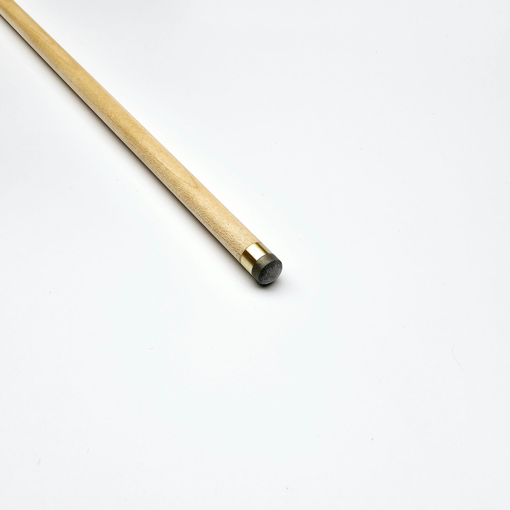 Premium Cues Evolve Handmade 3/4 Jointed Maple Snooker Cue tip view