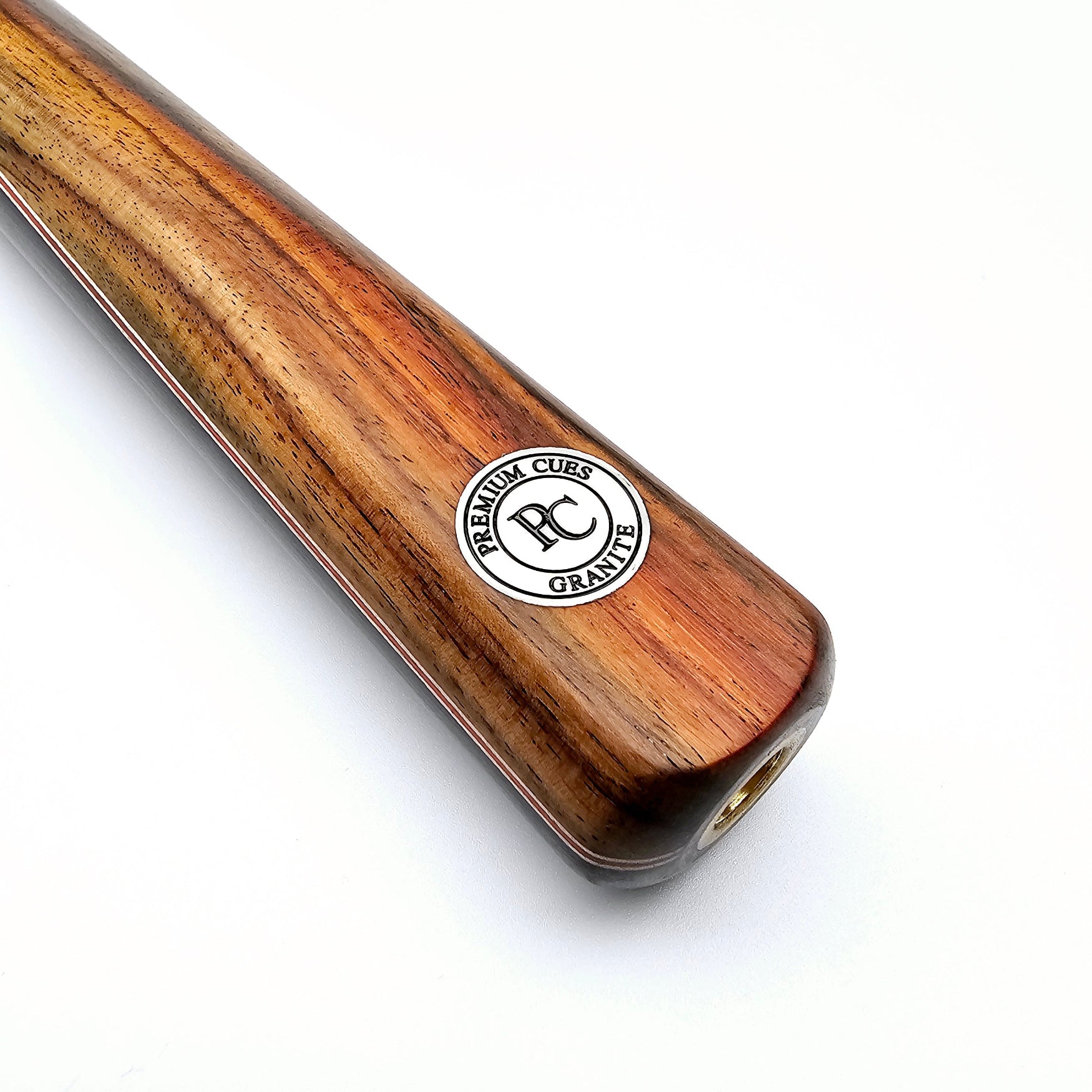 Premium Cues Granite Handmade 3/4 Jointed Snooker Cue - Badge view