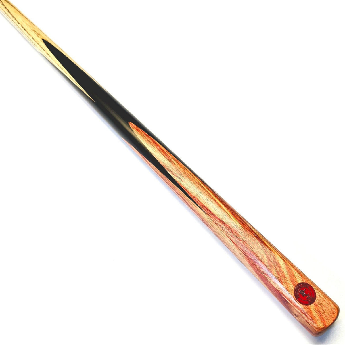 Premium Cues ICON No.002 - One Piece Snooker Cue - On angle view