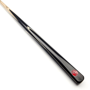 Premium Cues ICON No.033 - One Piece Snooker Cue - On angle view