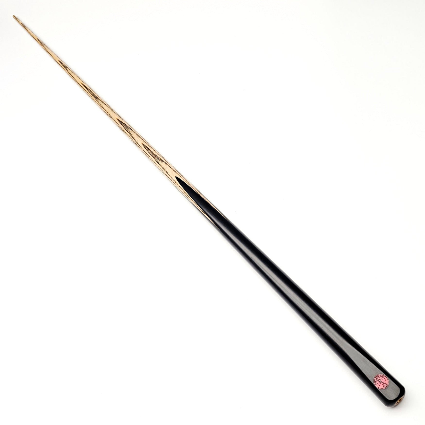 Premium Cues ICON No.035 - One Piece Snooker Cue - Full length view