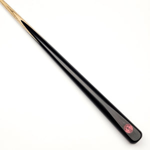 Premium Cues ICON No.036 - One Piece Snooker Cue - On angle view