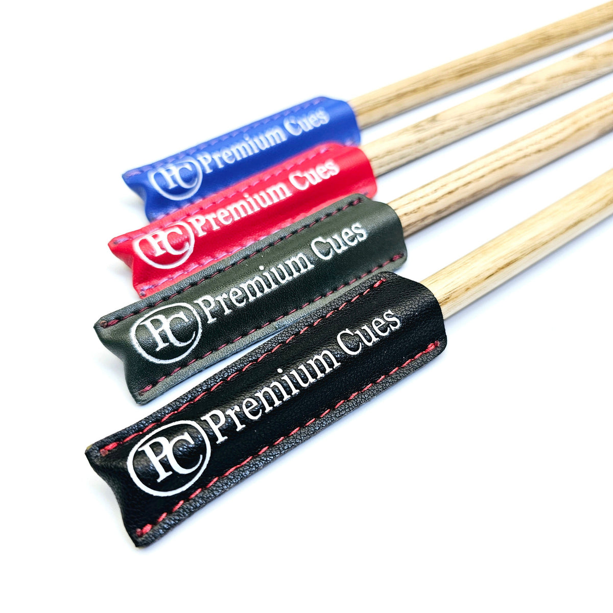 Premium Cues Leather Cue Tip Protector - Various view