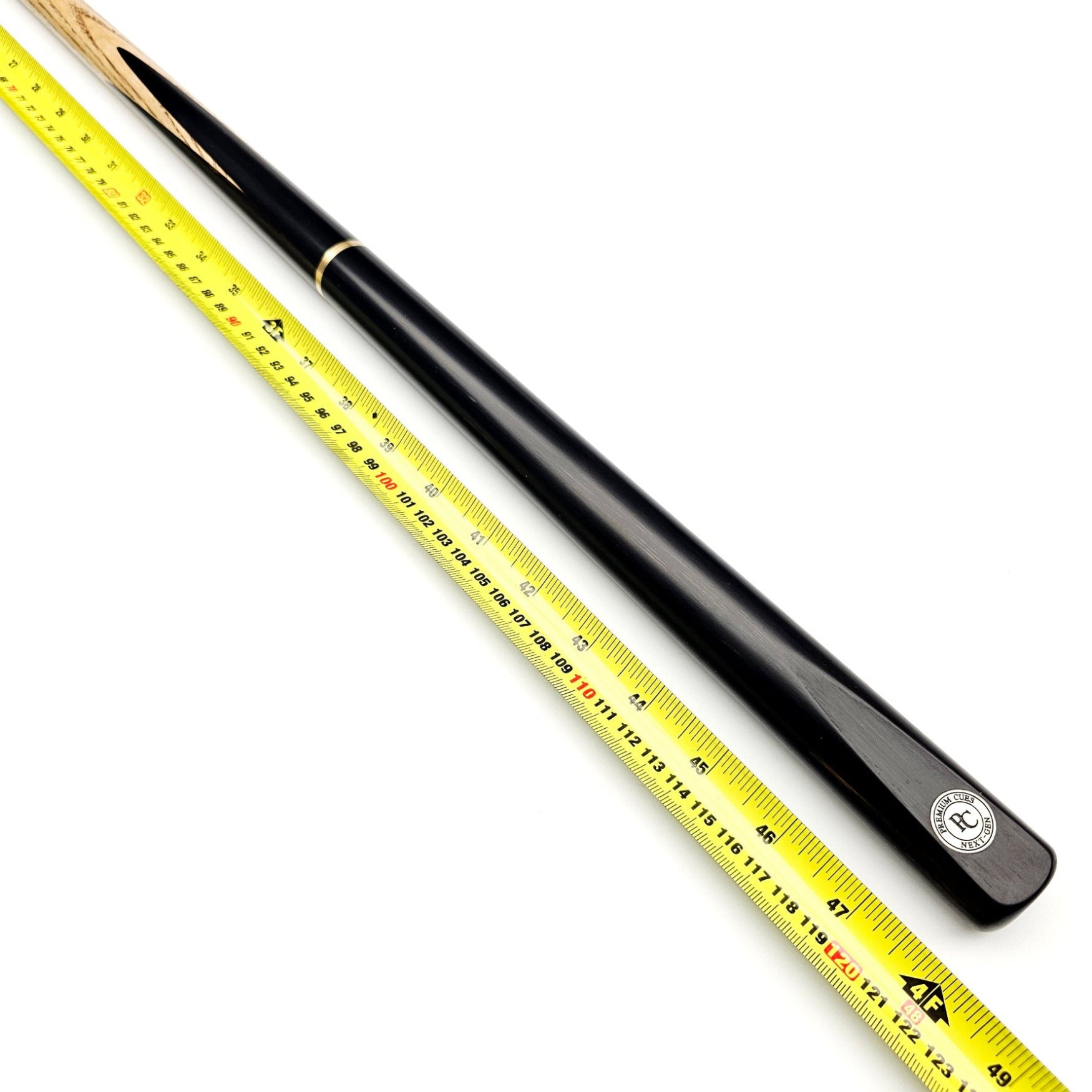 Premium Cues Next-Gen 48" - Junior Snooker Cue - On angle view