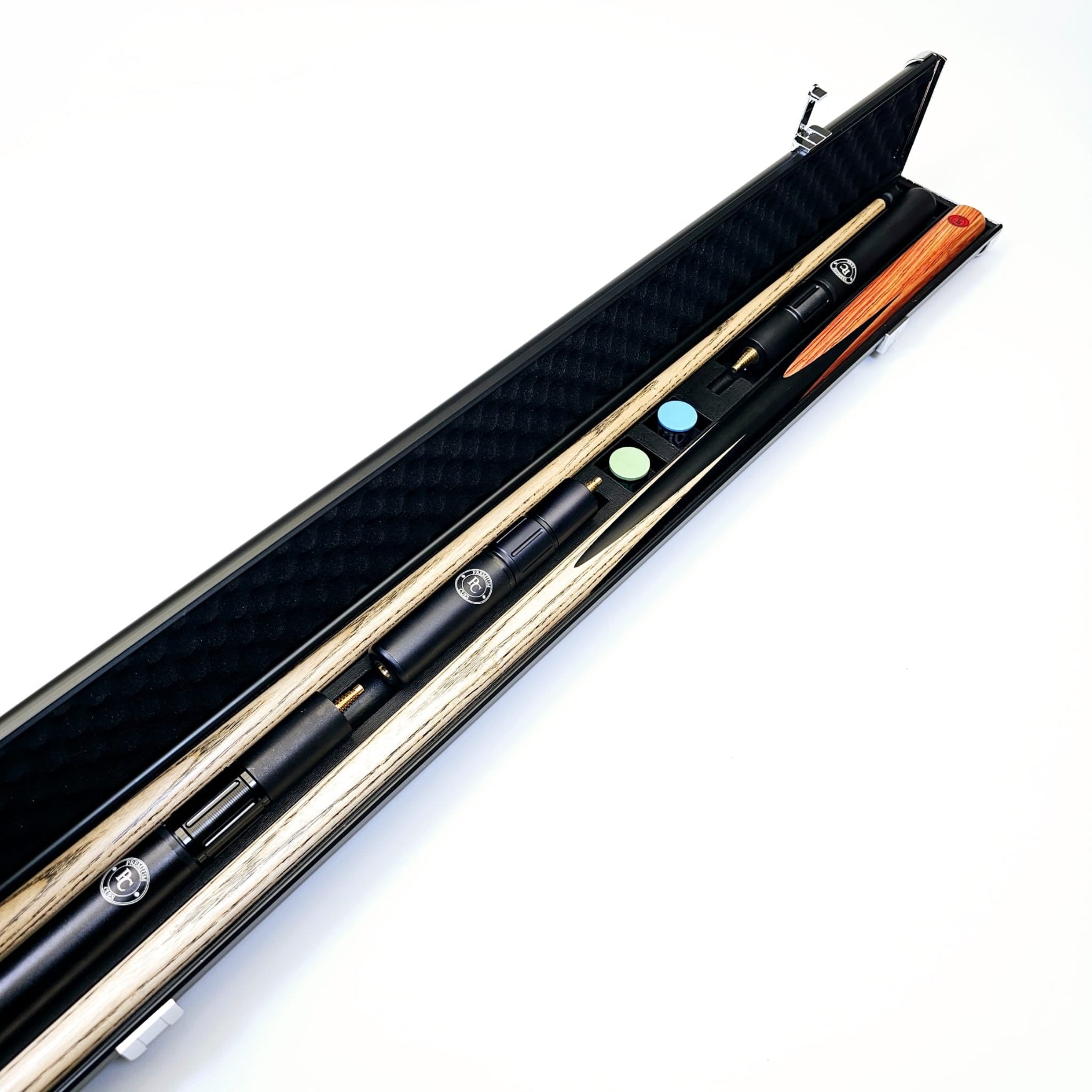 Premium Cues Aluminium Three Channel One Piece Cue Case