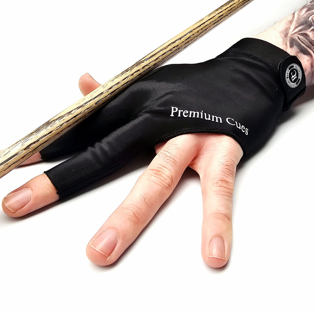 Premium Cues Right Hand Cueing Glove - Black