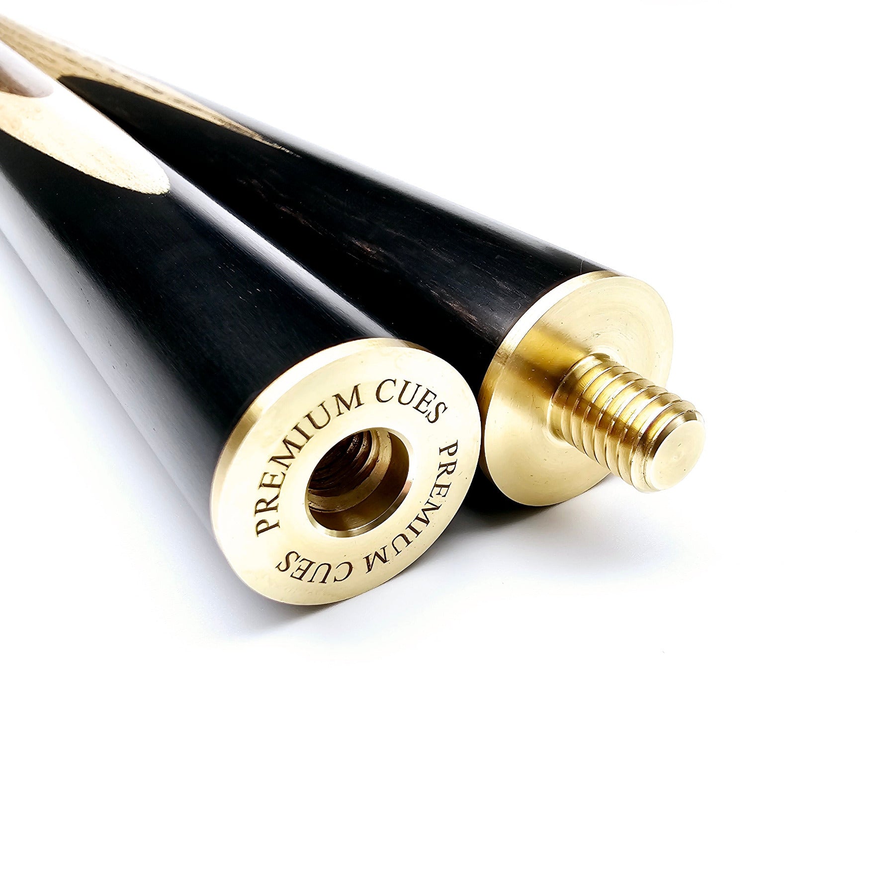 Premium Cues Rocket (Ash) Handmade 3/4 Jointed Snooker Cue - Joint view