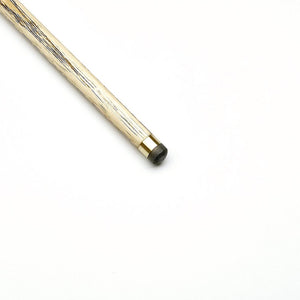 Premium Cues Rocket (Ash) Handmade One Piece Snooker Cue - Tip view