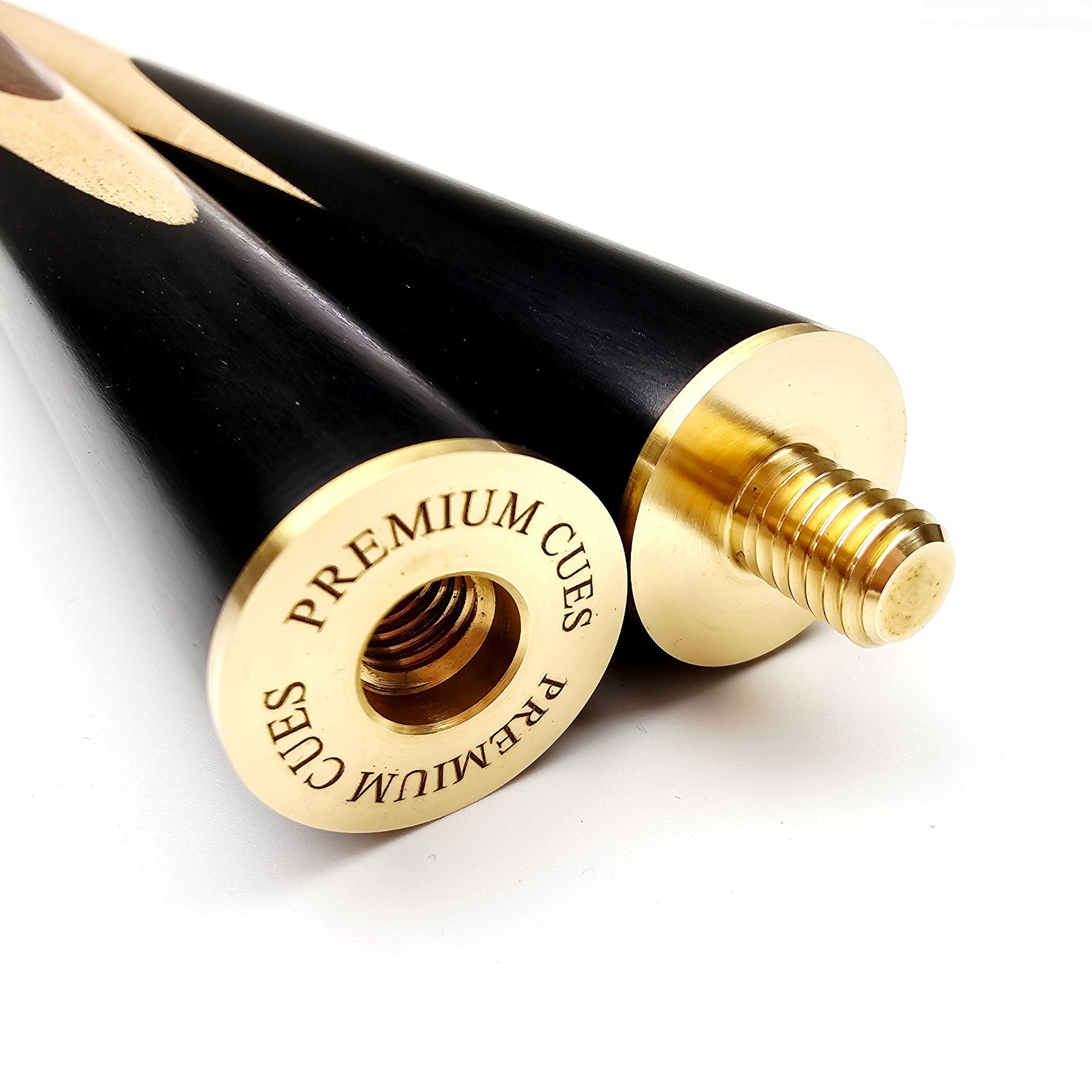 Premium Cues Rocket (Maple) Handmade 3/4 Jointed Snooker Cue - Joint view
