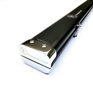 Premium Cues SUPERSLIM Aluminium 3/4 Cue Case in black